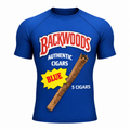 Cool Rashies™ Blue Cigar Rash Guard – Royal Blue / Classic Burst
