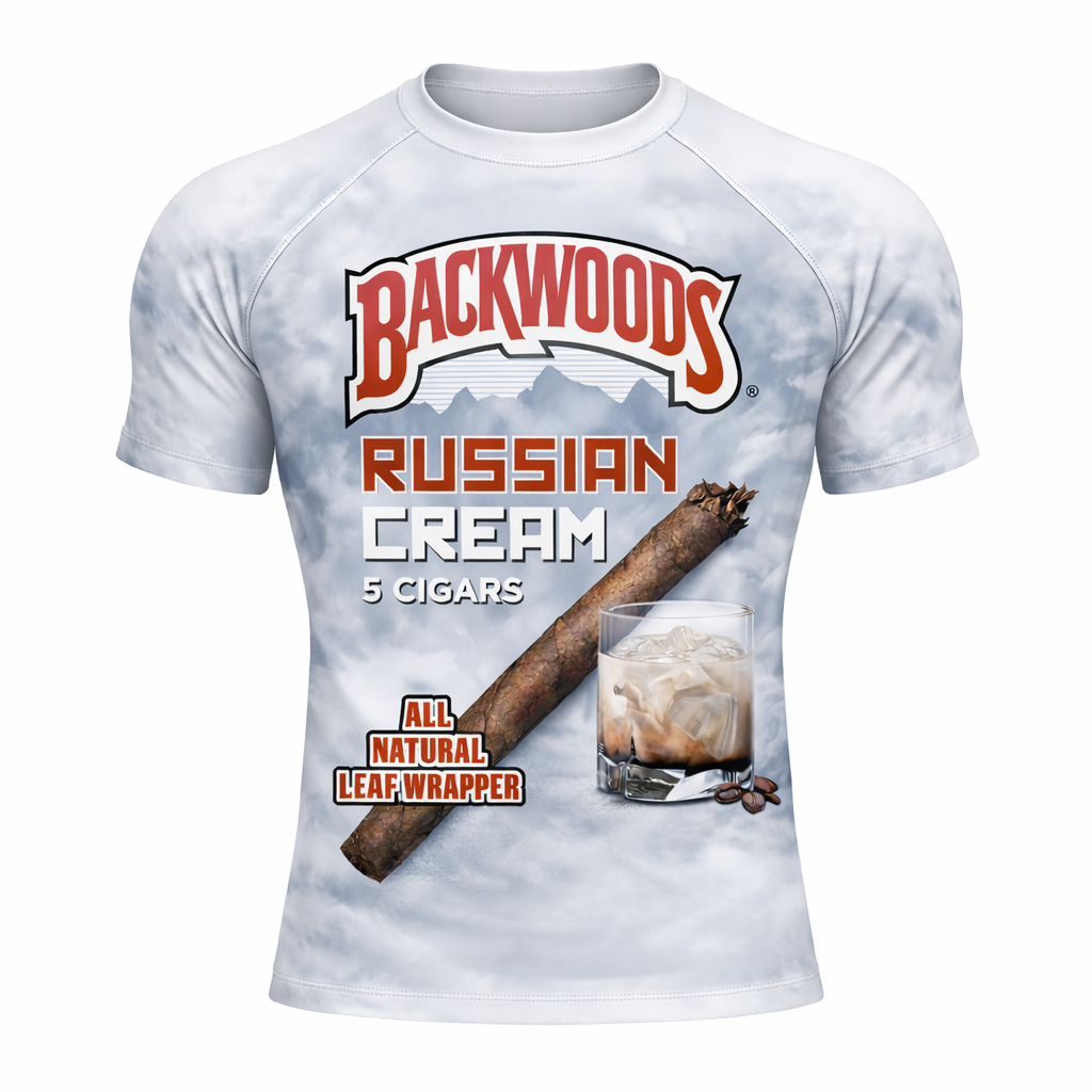 Cool Rashies™ Russian Cream Cigar Rash Guard – Frost White